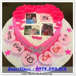 Mẫu Bánh Sinh Nhật Đẹp - A400